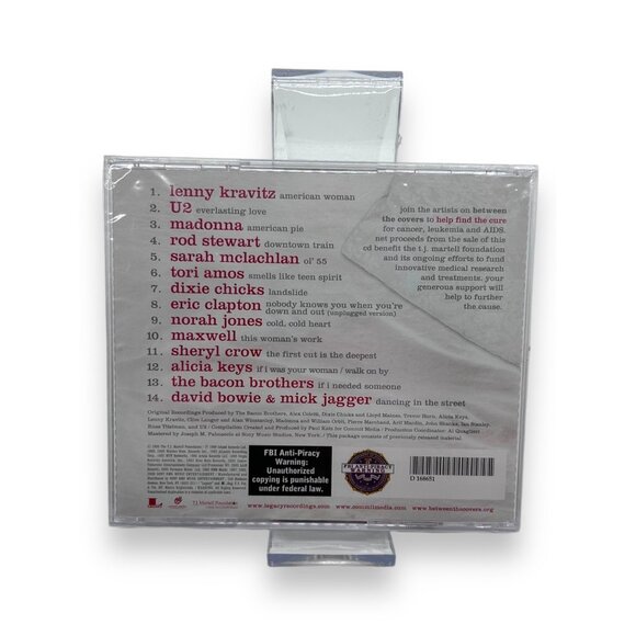 Between The Covers Compilation CD New Factory Sealed - Picture 2 of 3